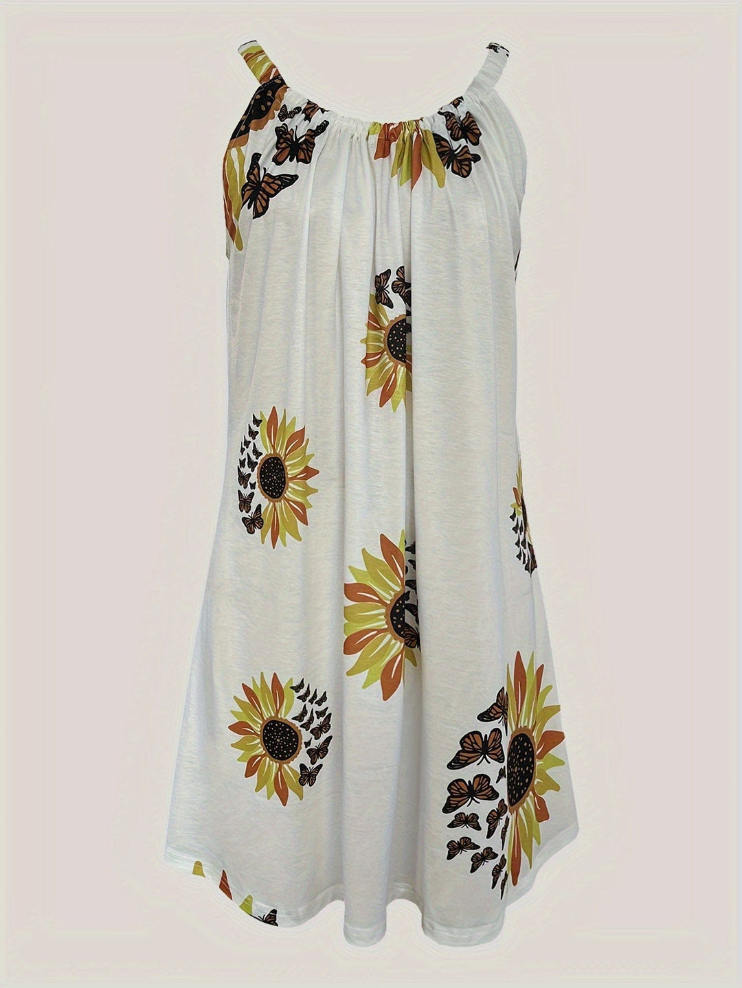 Evelyn™ - Chic Sunflower Dress