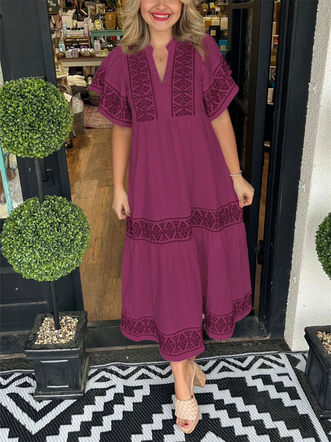 Indigo™ | Boho Maxi Dress
