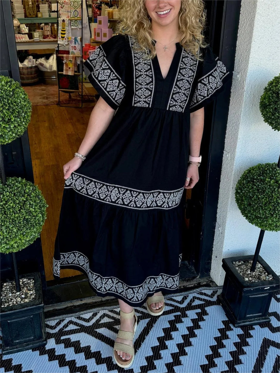 Indigo™ | Boho Maxi Dress