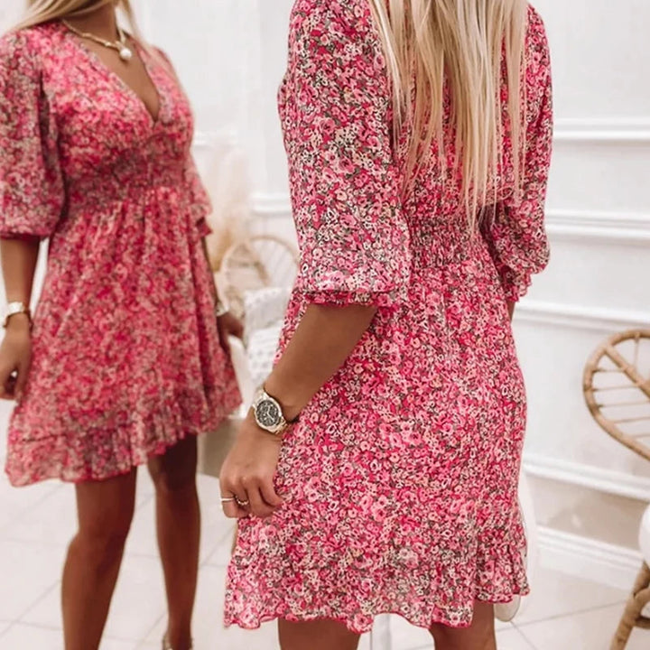 Addison™ - Elegant Floral Dress