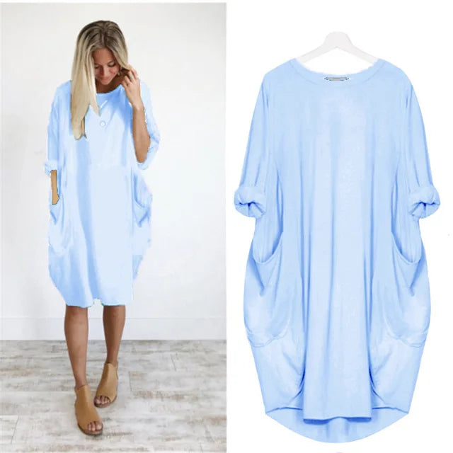 Amanda™ - Comfortable Tummy Covering Dress