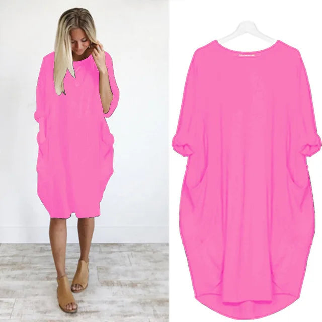 Amanda™ - Comfortable Tummy Covering Dress