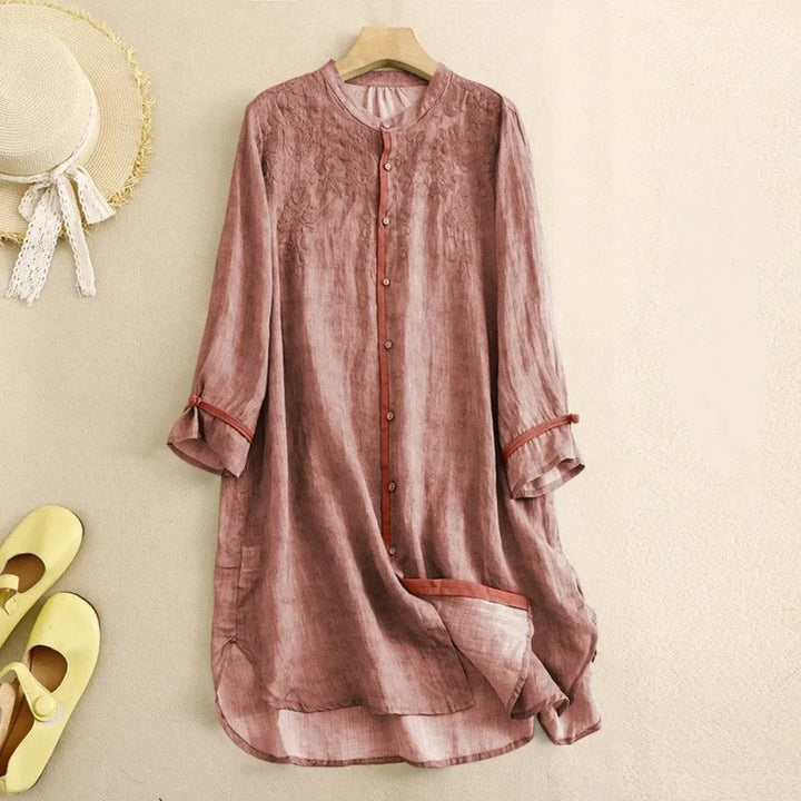 Phanie™ | Graceful Button-Up Tunic