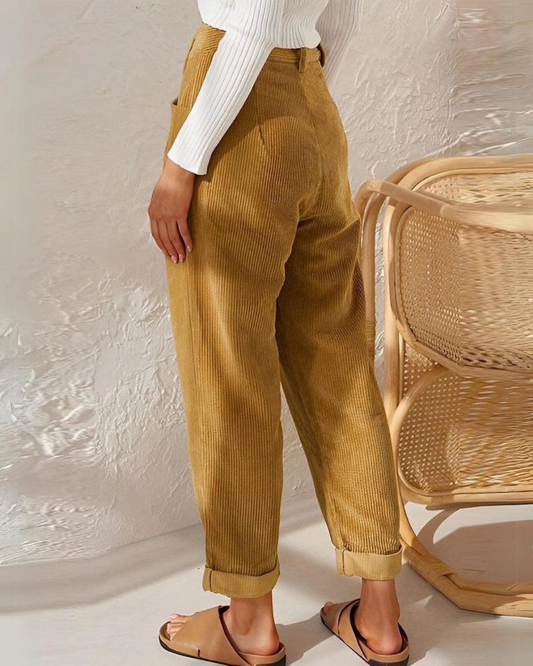 Zell™ | Stylish Corduroy Trousers