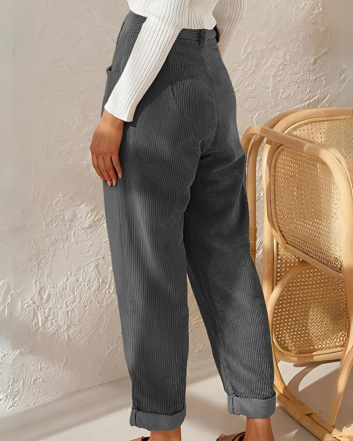 Zell™ | Stylish Corduroy Trousers