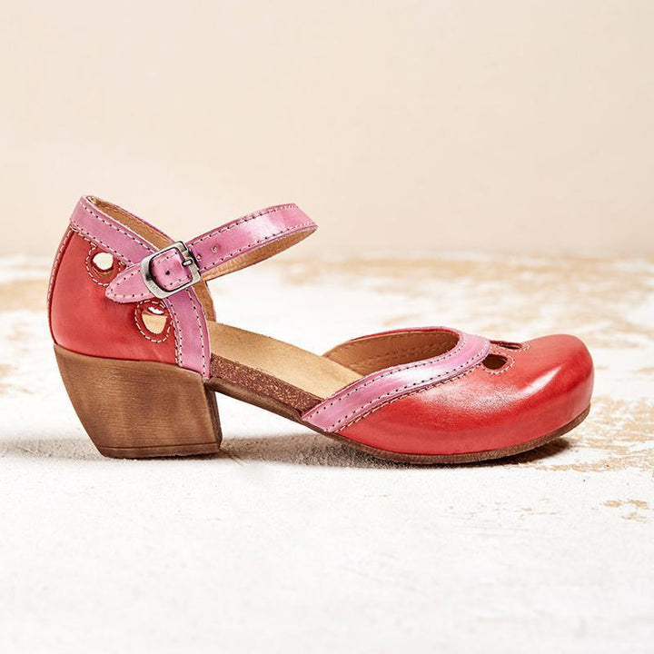 May |  Orthopaedic Sandals with Low Heel