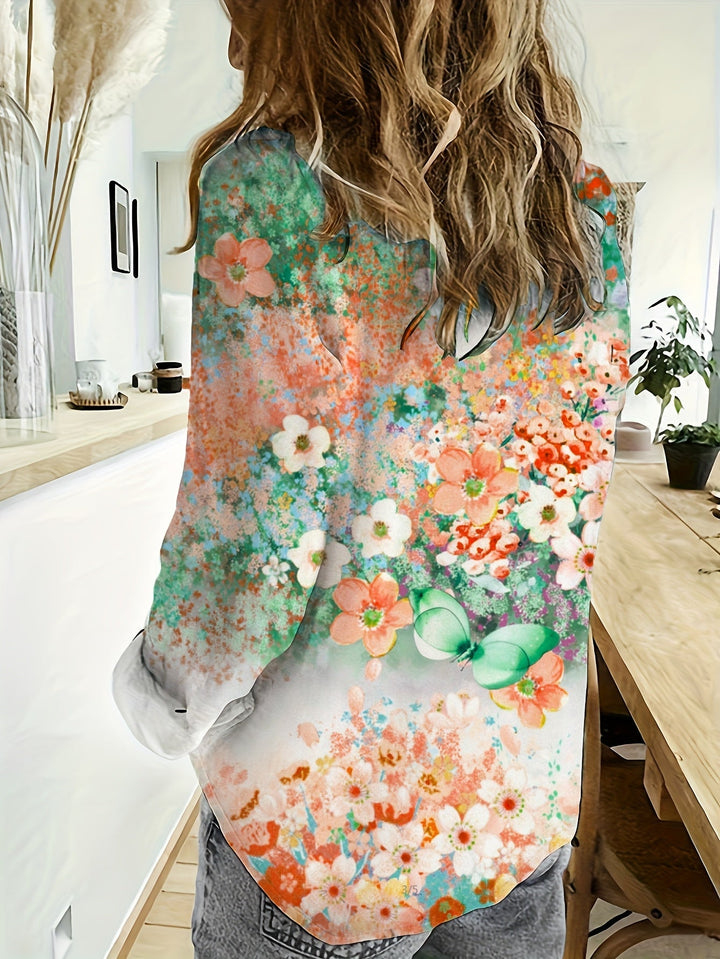 Primrose™ | Floral Boho Blouse