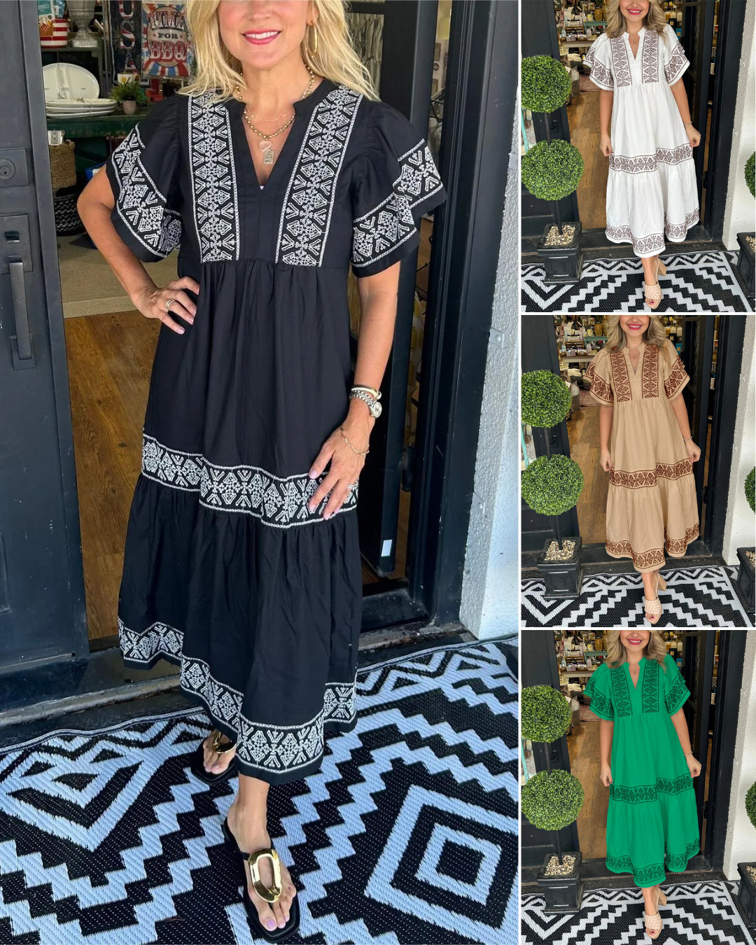 Indigo™ | Boho Maxi Dress