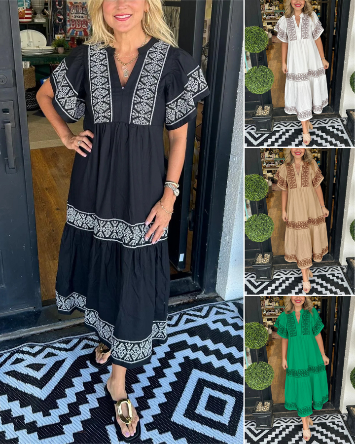 Indigo™ | Boho Maxi Dress
