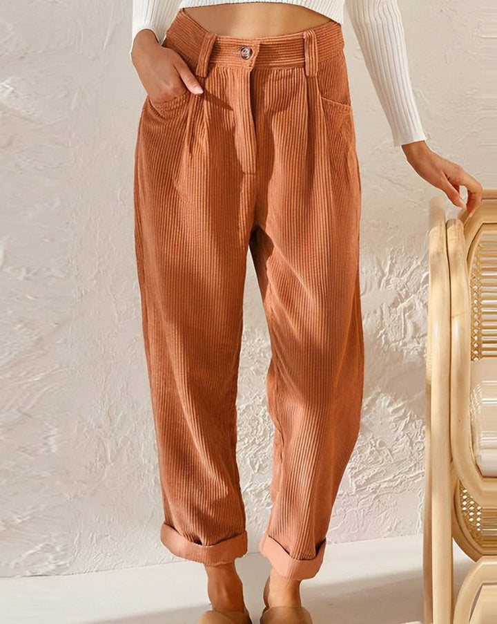 Zell™ | Stylish Corduroy Trousers